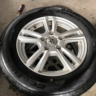ノア用アルミホイール付きノーマルタイヤ☆バリ山☆取り付け無料