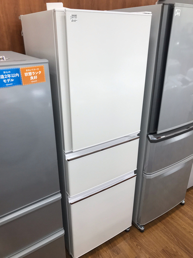 保証付 2019年製3ドア冷蔵庫