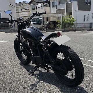 車検R1/12/27迄 ヤマハ ＳＲ スーパートラップマフラー エアクリ シングルシート カスタム多数 ブラック RH01J SR400 車検R1/12/27迄 ヤマハ SR スーパートラップマフラー エアクリ