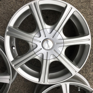 15インチ、アルミホイール4本セット、マルチ、PCD114.3