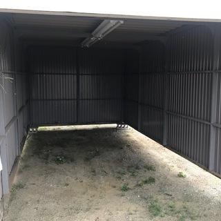 1棟20万円早い者勝【格安】ガレージ 車庫 カーポート 倉庫 納屋 2820