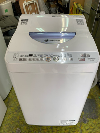 洗濯機 シャープ 1～2人用 5.5㎏洗い ES-TG55L-A 2012年 SHARP  川崎 SG