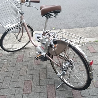 パナソニック 自転車バッテリー　13.2Ah 中古】パナソニック 24インチ電動自転車 プロ整備済み