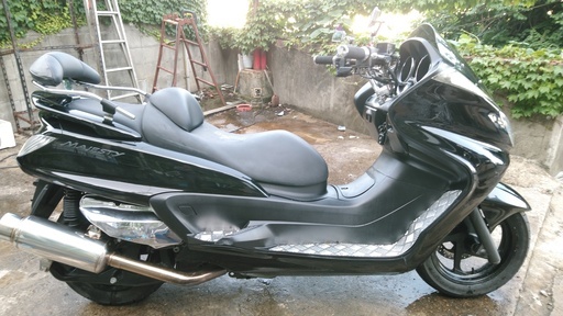 ヤマハグランドマジェスティ SG15J 黒 インジェクションビッグ