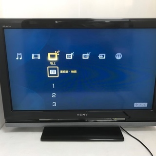 SONY（ソニー）★液晶デジタルテレビ★BLAVIA（ブラビア）★32V型★KDL-32J1★ブラック★2008年製★リモコン付き★動作良好