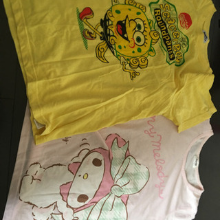 キャラTシャツ、シンプルロンT 5枚セット