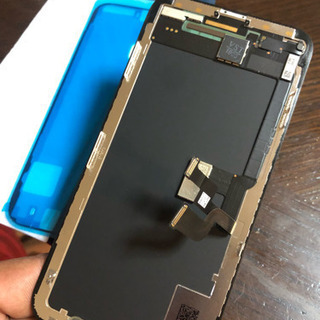 iPhone X 画面修理用 ガラス割れ