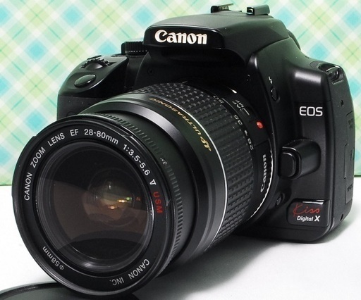 【全国発送可能】♦入門最適♦美品♦CANON EOS kiss X レンズキット♦