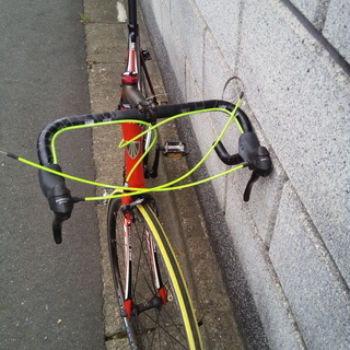 TREK alpha2.1 アルミフレーム 560㎜換算 部品取りに