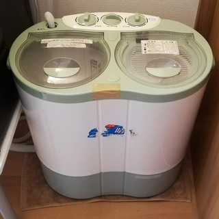 小型二層式洗濯機　アルミス「晴晴」 AHB-02