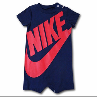 Nike ナイキ ベビー ロゴ ロンパース 62-68cm