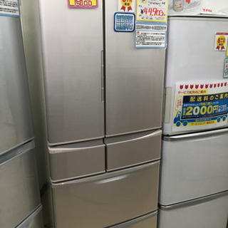 福岡 早良区 原 SHARP 440L冷蔵庫 6ドア フレンチドア