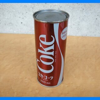 未開栓 コカコーラ 1970年代 250ml 缶 1本 空き缶 ...