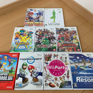 【最終値下げ】Wii マリオカート Wii fit など ソフト...