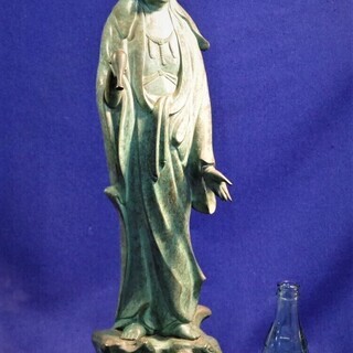 鋳銅製　慈母観音像　63ｃｍ観音立像　仏像