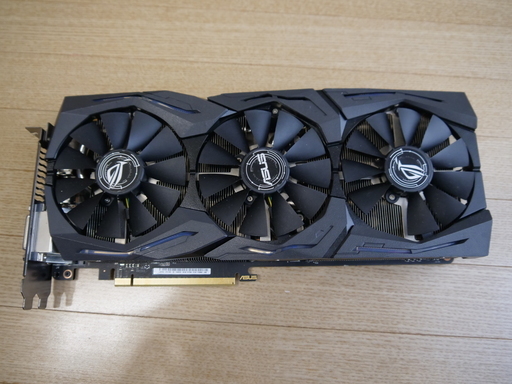 【訳あり】ASUS製　GTX1080　ROG STRIX-GTX1080-8G-GAMING　その２