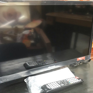 中古品 使用頻度低い Hisense 24型 液晶テレビ  20...