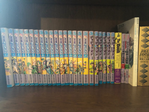 ジョジョ、ストーンオーシャン全巻、SBR全巻➕オマケ - マンガ  