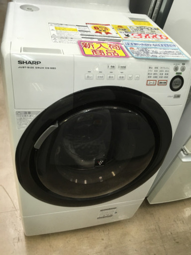 福岡 早良区 原 SHARP 6.0kgドラム式洗濯乾燥機