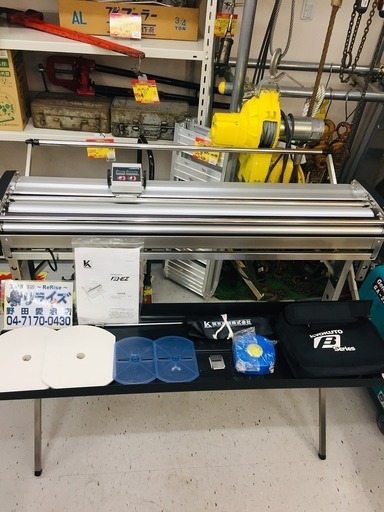 極東産機 手動糊付け機 B-EZ 美品【リライズ野田愛宕店】【店頭取引限定】【中古品】1点限り早い者勝ち！