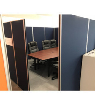 事務所移転につき事務机、椅子、パーティション、商談机⭐︎新たに事務所を作られる方