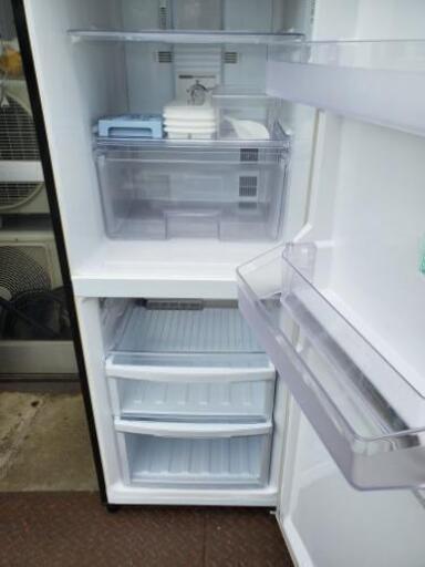 MITSUBISHI 三菱 ノンフロン2ドア冷凍冷蔵庫 ブラック　MR-H26S-B  256L  2011年製