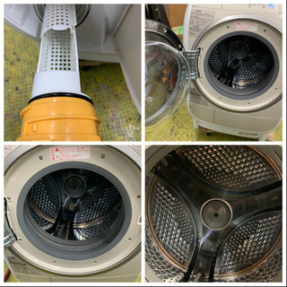 ドラム式洗濯乾燥機 日立 BD-V3400L 2012年 HITACHI 洗9kg/乾6kg 左