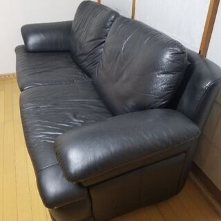今週中引取できる方❗半額値引き❗本革ソファー❗