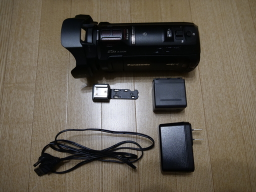 パナソニック製　4Kビデオカメラ　HC-WX970M-K