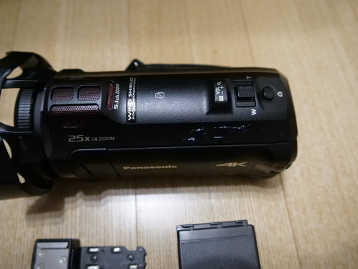 パナソニック製 4Kビデオカメラ HC-WX970M-K