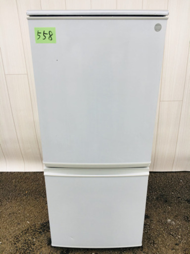 558番 SHARP✨ノンフロン冷凍冷蔵庫❄️SJ-K14T-FG‼️
