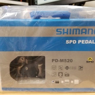 【新品】SHIMANO SPD PEDALS PD-M520 両...