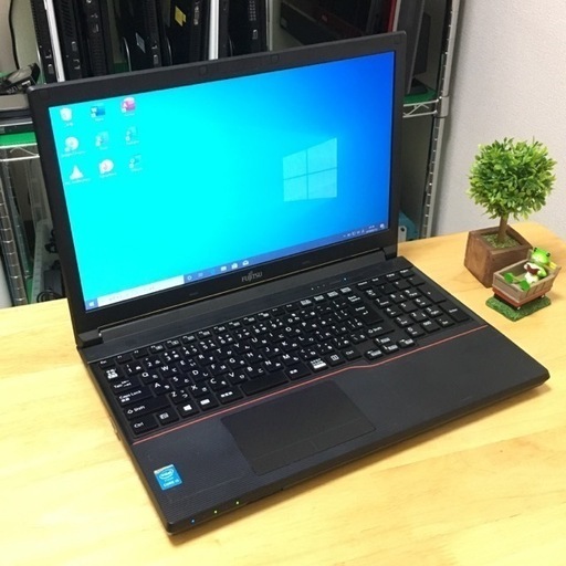 富士通 Corei3 メモリ4GB 新品SSD120GB office2019 Windows10 Bluetooth ノートパソコン
