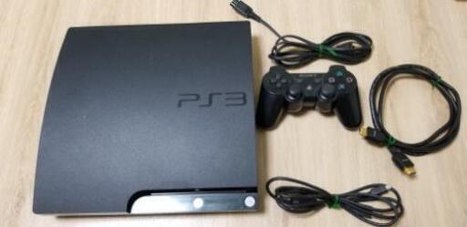 PS3本体　コントローラー×１　ソフト×１３本セット