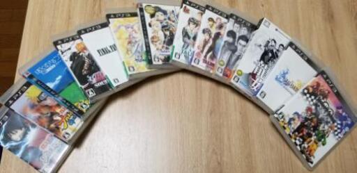 PS3本体　コントローラー×１　ソフト×１３本セット