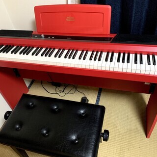 中古】KORG コルグ 電子ピアノ ピアノタッチ SP-170S 椅子付き