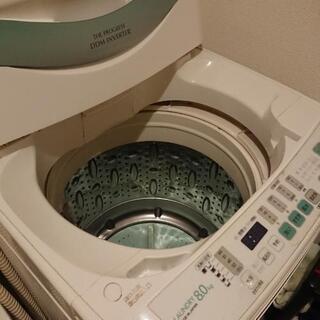 【お取引が決まりました】SANYO 8.0kg 洗濯機 お譲りします。