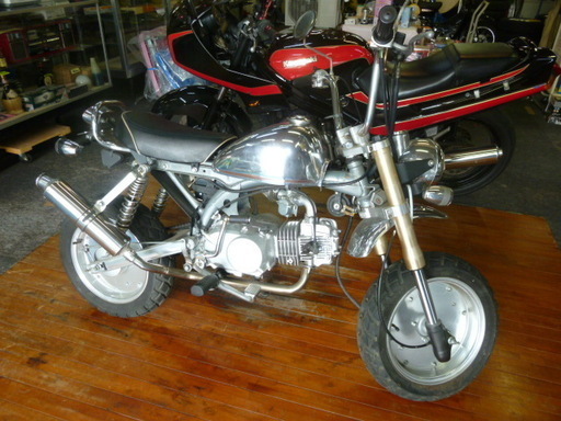 モンキー　中華　メッキ　１２５ｃｃ