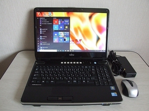 高速SSD240GB搭載　Fujitsu FMV-BIBLO NF/G70 ノートパソコン　9