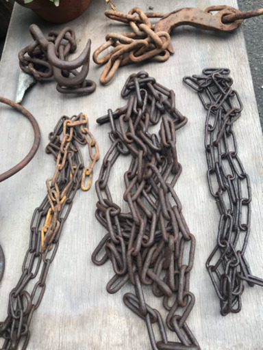 鎖 チェーン 錆びた鎖 古い鎖 ぽけっと 旭川のその他の中古あげます 譲ります ジモティーで不用品の処分