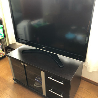 【取引中】テレビ42型(REGZA) テレビ台付の画像