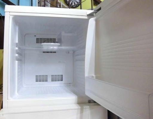 札幌 137L 無印良品 2015年製 2ドア冷蔵庫 AMJ-14D-1 白 ホワイト系 ...