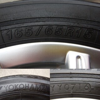 タンク、ルーミー、トール、ソリオなどに！　ＢＥＯ　１５インチ