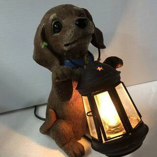 美品　セトクラフト 犬のランプ　ドッグライト ビーグル 照明 中古品