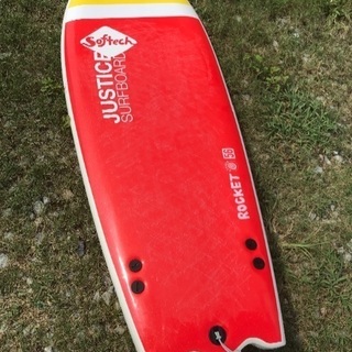 値下げしました！ソフトボード justice×ソフテック rocket attack56
