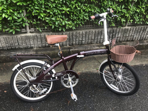 取引完了】可愛い 折りたたみ自転車 20インチ (ちゃちゃい) 鳴尾 