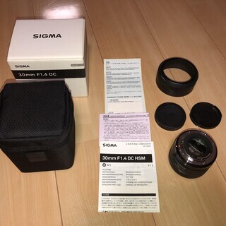 SIGMA 単焦点レンズ Art 30mm F1.4 DC HSM キヤノン用 APS-C専用