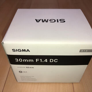 SIGMA 単焦点レンズ Art 30mm F1.4 DC HSM キヤノン用 APS-C専用