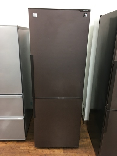 2ドア冷蔵庫 SHARP SJ-PD27C-T 2017年製 - キッチン家電