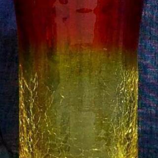 琉球ガラスのグラス(赤)